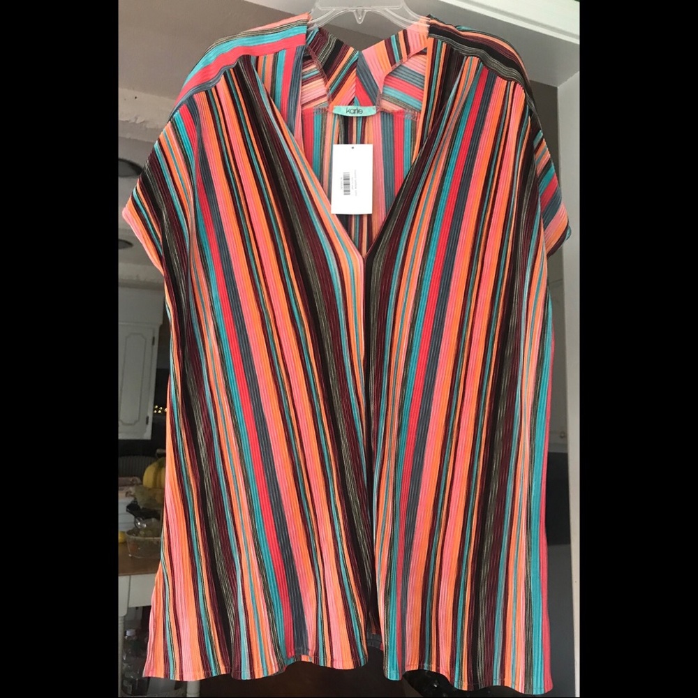 NWTS Karlie striped tunic